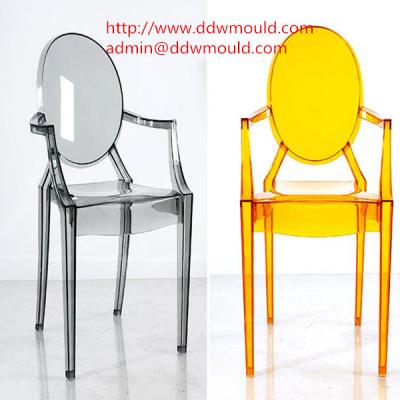 DDW Plastic Transparent Chair Mold Plastic Acrylic Chair Mold